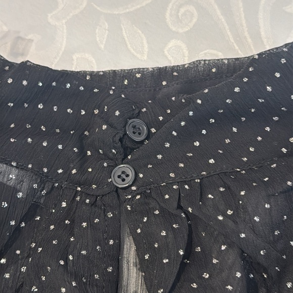 NWOT Sanctuary sheer Blouse. Ladies Small - Picture 10 of 13